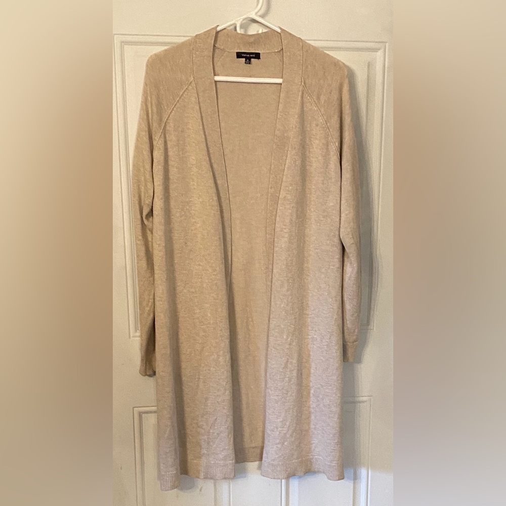 Verve Ami Long Open Front Cardigan